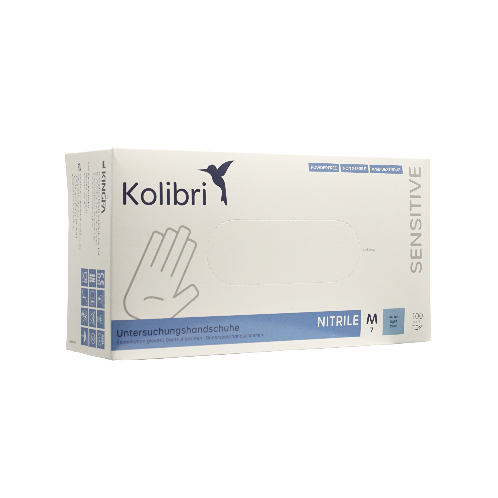 Foto zeigt Box mit Einmalhandschuhe